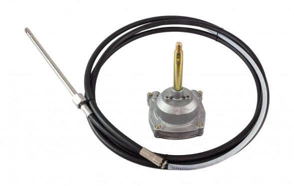 Редуктор рулевой 3000 с тросом 24 фута (7,32 м)