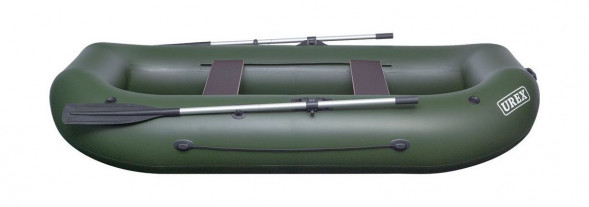 Надувная лодка ПВХ UREX-25, НД, для сплава, зеленая