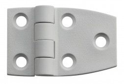 Петля пластиковая, 54х38 мм, белая