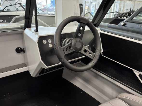 Моторная лодка, Viсtory A3, светло-серый с Suzuki DF50ATL