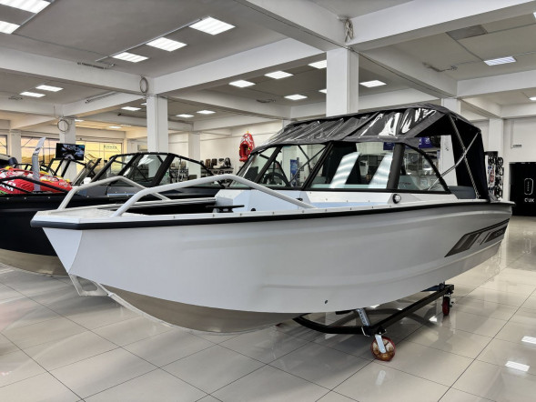 Моторная лодка, Viсtory A3, светло-серый с Suzuki DF50ATL